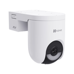 EZVIZ HB8c 2K+ Battery-Powered Pan & Tilt Wi-Fi Security Camera with Solar Panel - White - White