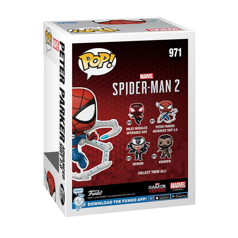 Funko Pop! Marvel: Spider-man 2 - Peter Parker Advanced Suit 2.0