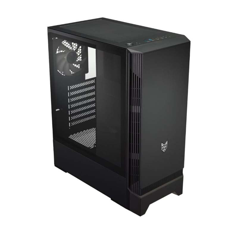 FSP CMT260 ATX Gaming Chassis - Black - Black