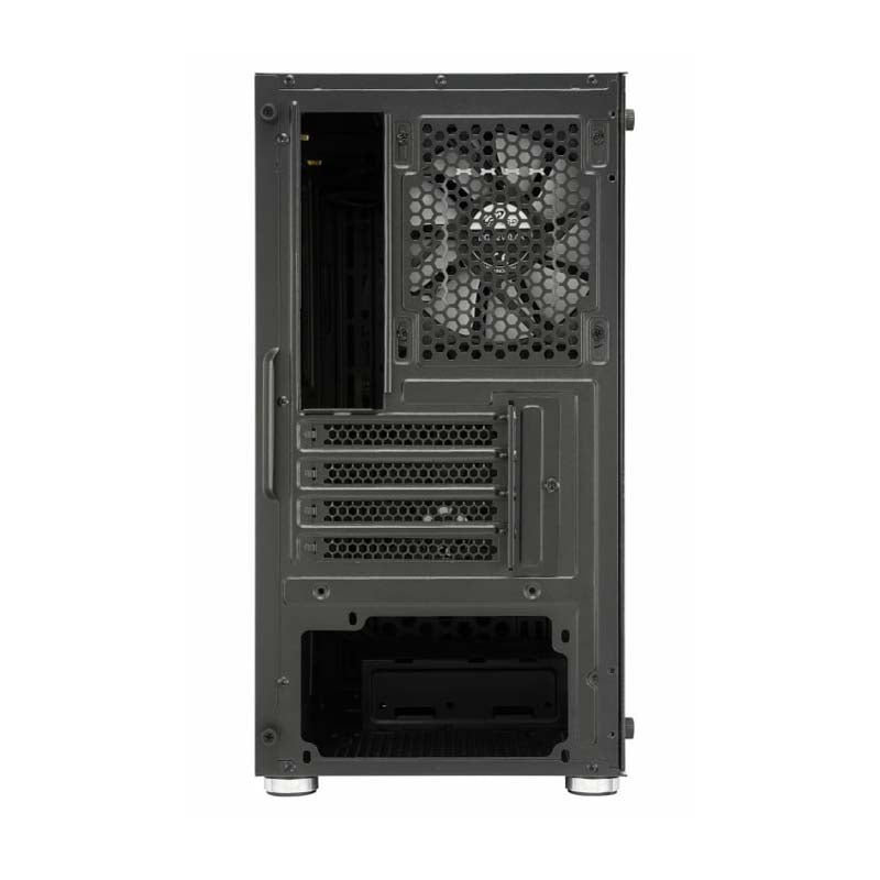FSP CST130 Basic M-ATX Gaming Chassis - Black - Black