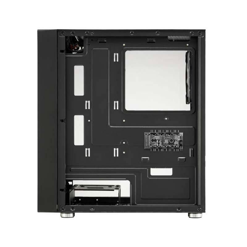 FSP CST130 Basic M-ATX Gaming Chassis - Black - Black