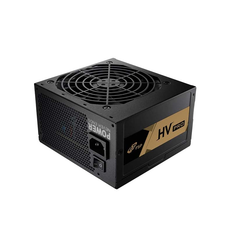 FSP HV PRO 550W 80Plus PSU - Black - Black