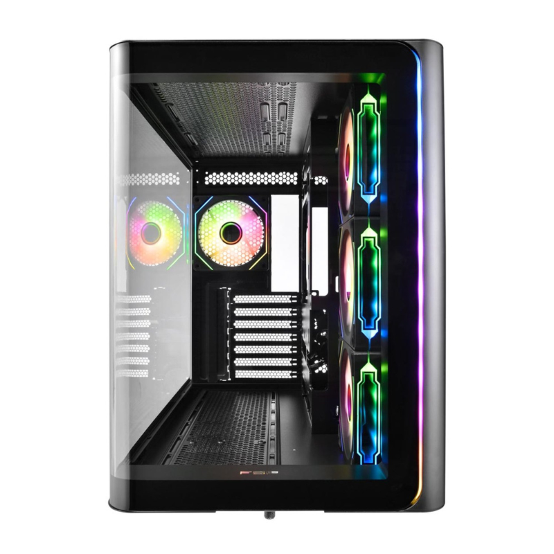 FSP M580 ATX Gaming Chassis - Black - Black