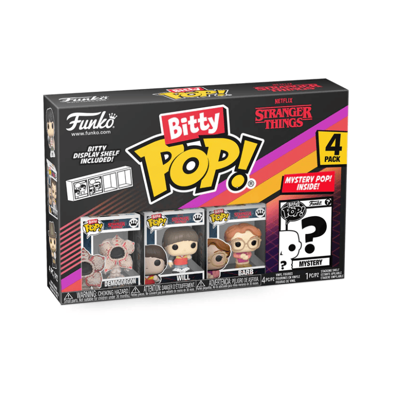 Funko Bitty Pop!: Stranger Things â€“ Series 1 4 Pack