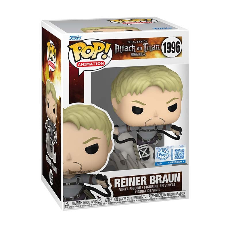 Funko Pop! Animation: Attack On Titan - Reiner Braun (Special Edition)