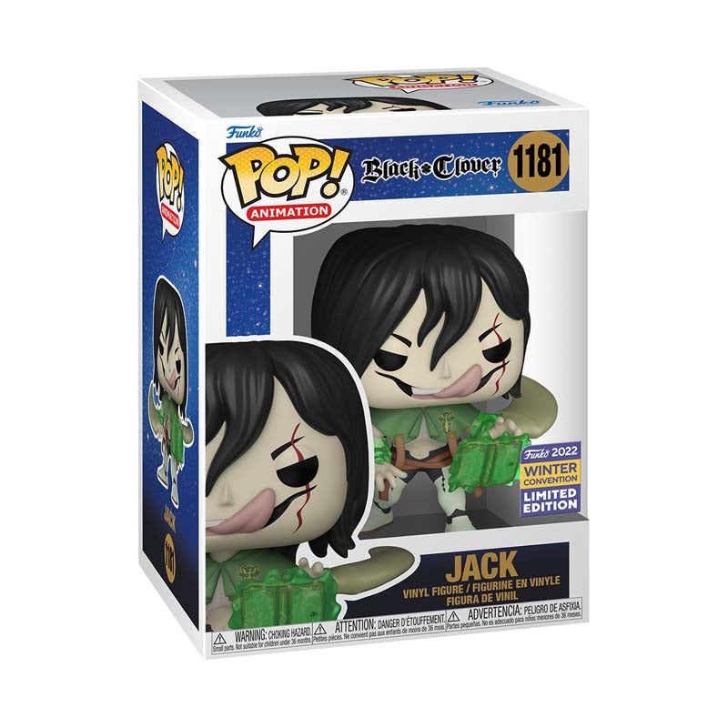 Funko Pop! Animation: Black Clover â€“ Jack (Funko 2022 Winter Convention Limited Edition)