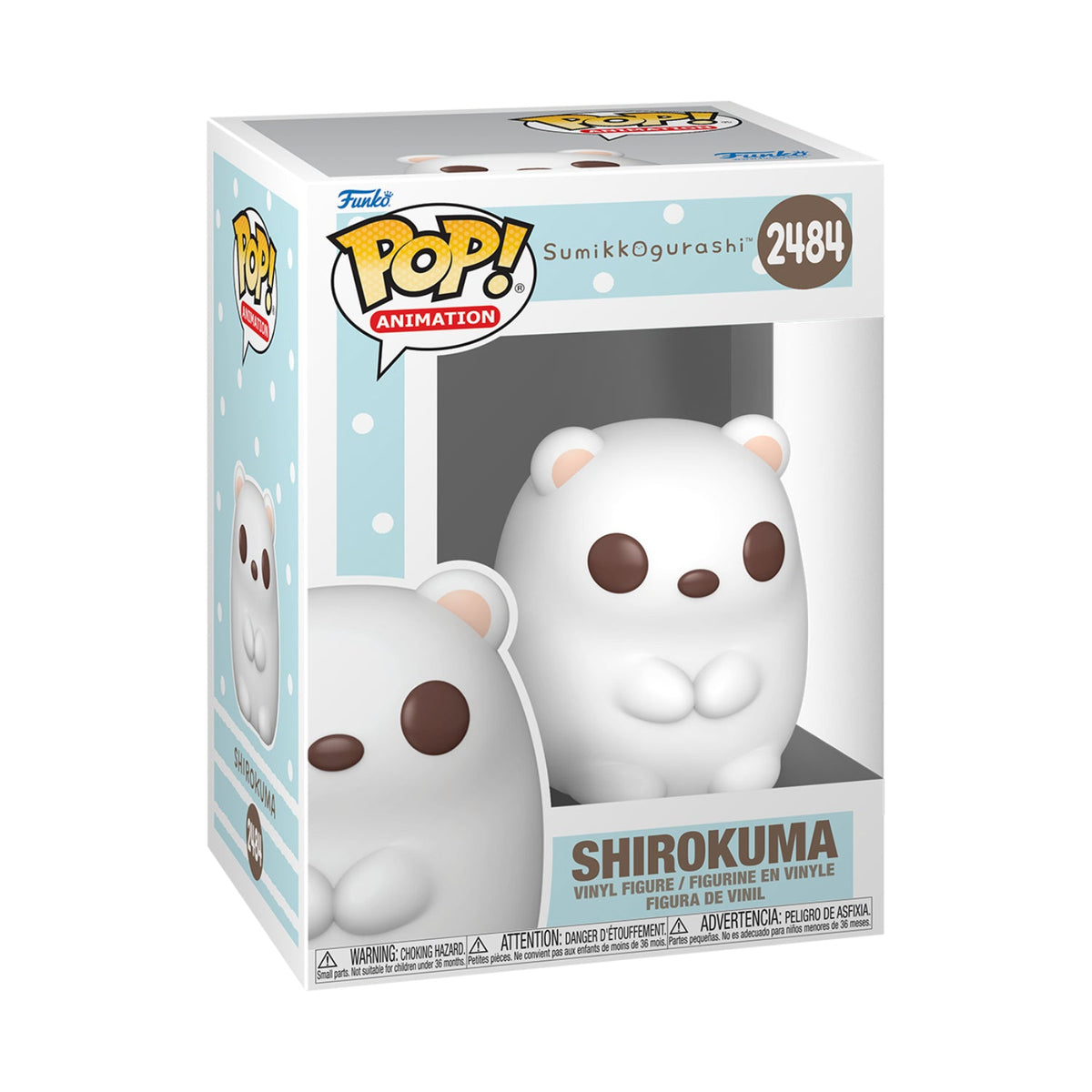 Funko Pop! Animation: Sumikkogurashi - Shirokuma - Multicolour