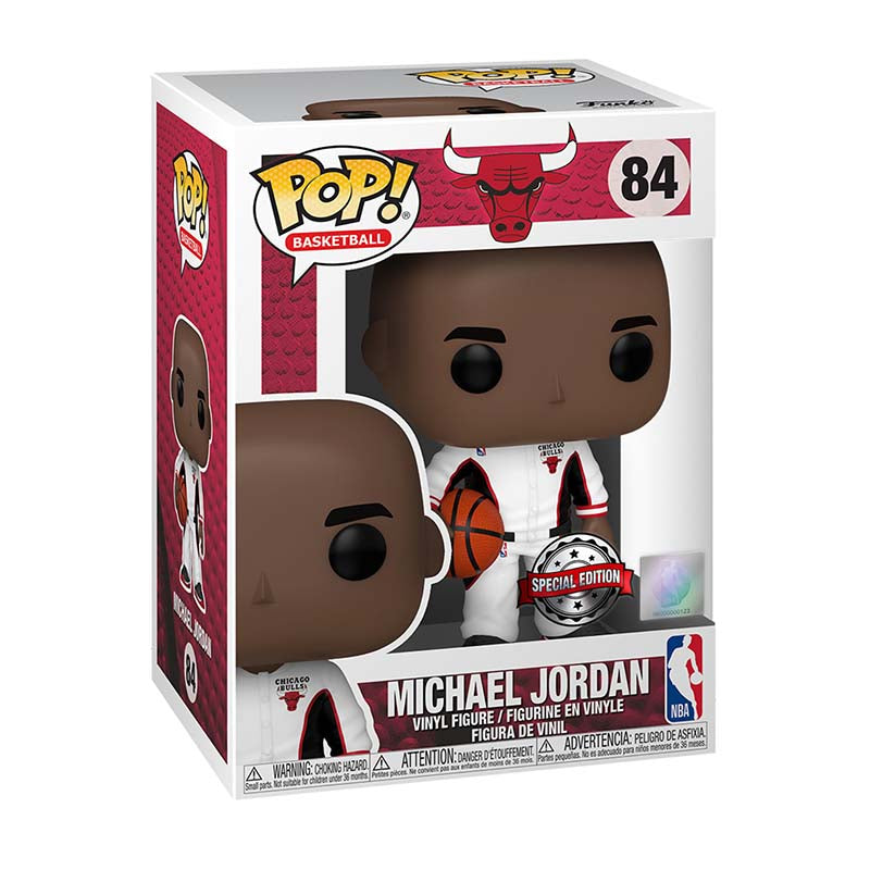 Funko Pop! Basketball: Chicago Bulls - Michael Jordan in White Warmup
