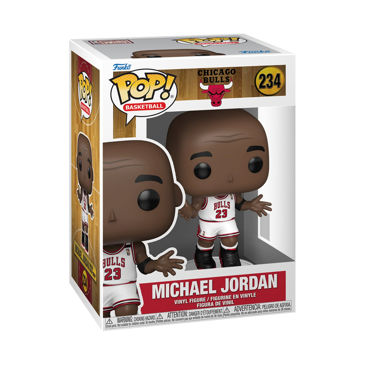 Funko Pop! Basketball: NBA’s Chicago Bulls - Michael Jordan (Shrug) - Multicolour