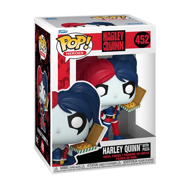 Funko Pop! DC Comics: Harley Quinn - Harley Quinn with Pizza