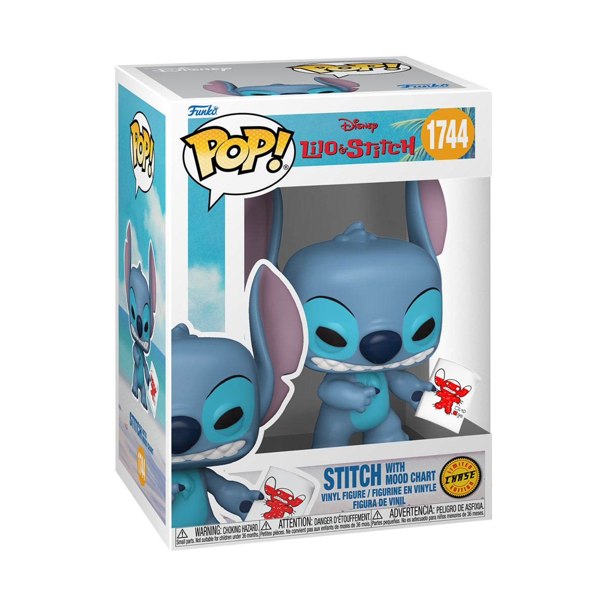 Funko Pop! Disney: Lilo & Stitch - Sticth With Mood Chart - Multicolour