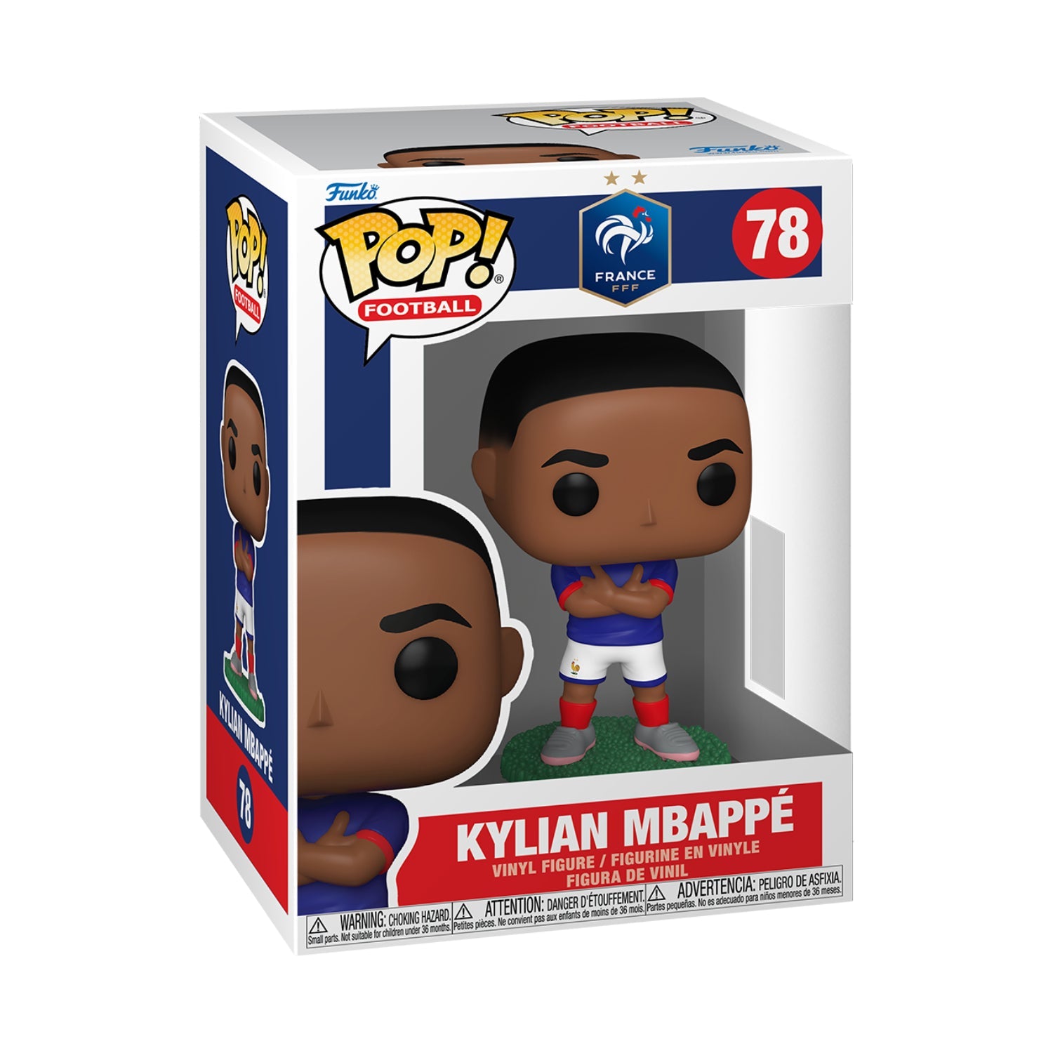 Funko Pop! Football: France FFF - Kylian Mbappe - Multicolour