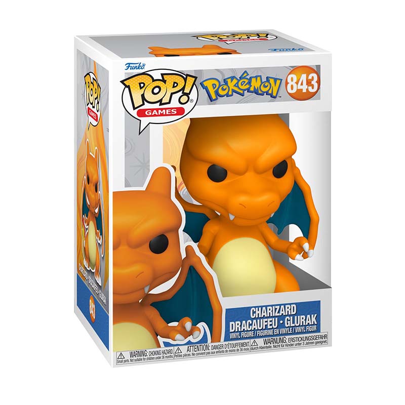 Funko Pop! Games: Pokemon - Charizard Dracaufeu Glurak
