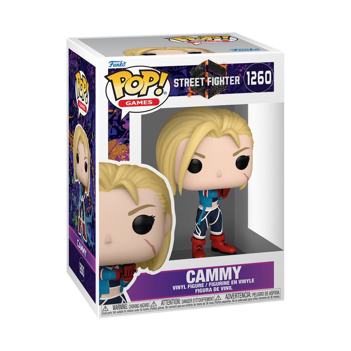 Funko Pop! Games: Street Fighter - Cammy - Multicolour