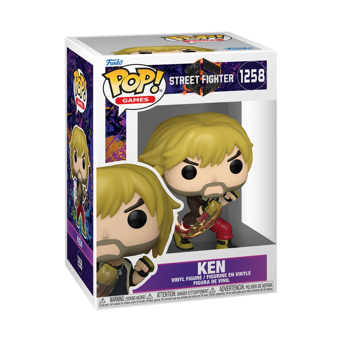 Funko Pop! Games: Street Fighter - Ken - Multicolour