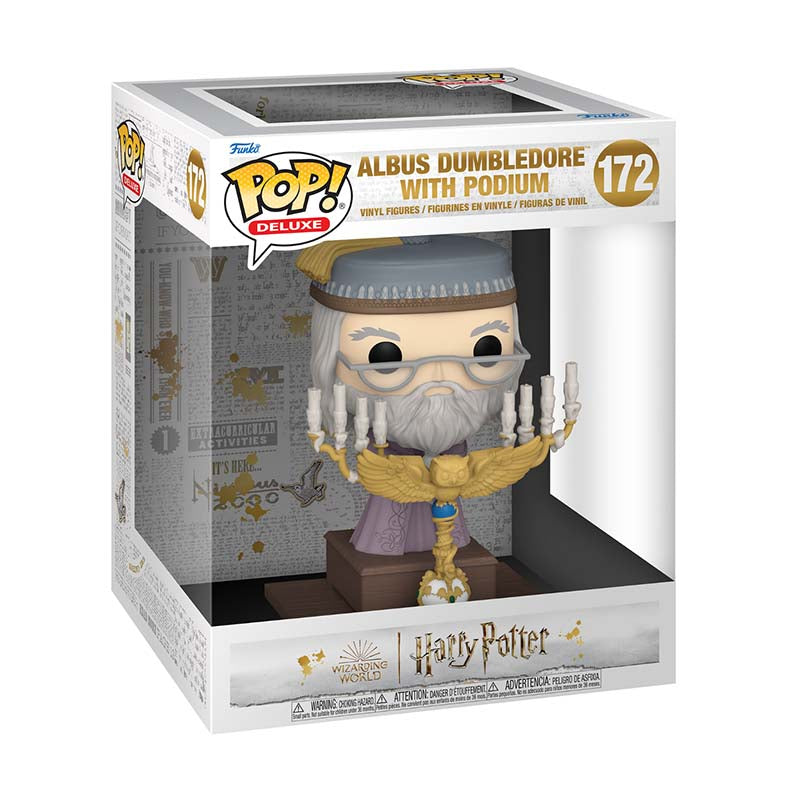Funko Pop! Harry Potter Deluxe: Albus Dumbledore with Podium
