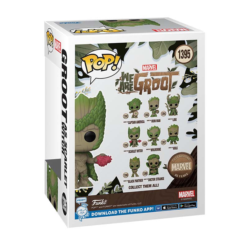 Funko Pop! Marvel: We Are Groot - Groot as Scarlet Witch