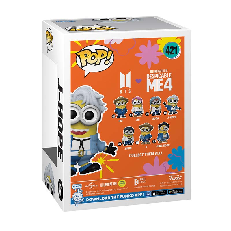Funko Pop! Minions BTS: Despicable Me 4 - J-Hope