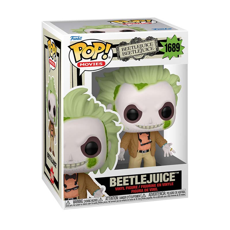 Funko Pop! Movies: Beetlejuice - Beetlejuice in Cardigan
