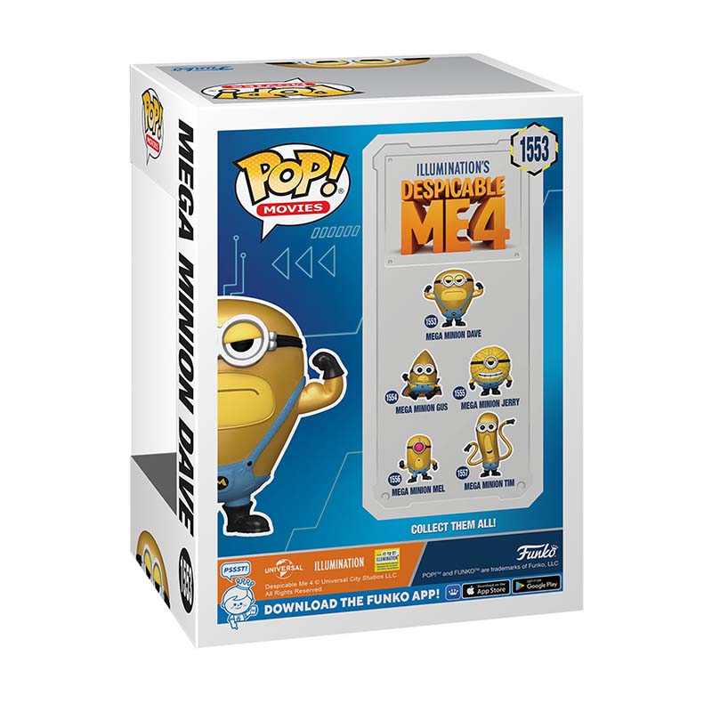 Funko Pop! Movies: Despicable Me 4 - Mega Minion Dave