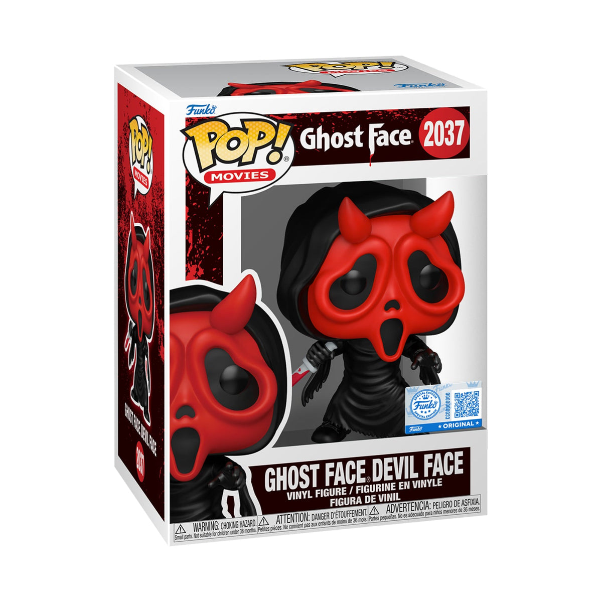 Funko Pop! Movies: Ghost Face - Ghost Face Devil Face (Special Edition) - Multicolour