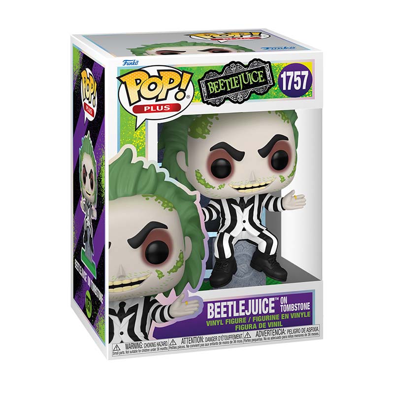 Funko Pop! Plus: Beetlejuice - Beetlejuice on Tombstone