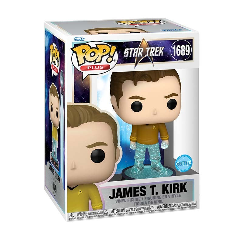 Funko Pop! Plus: Star Trek - James T. Kirk (Glitter)