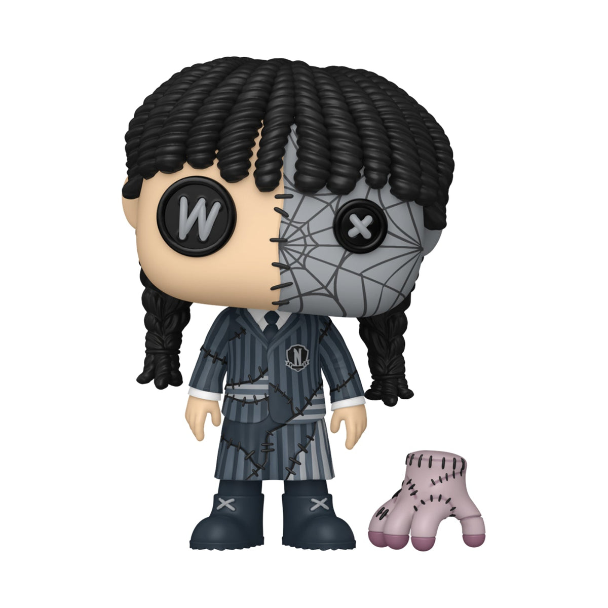 Funko Pop! Pop & Buddy Television: Wednesday - Wednesday Addams (Patchwork) - Multicolour