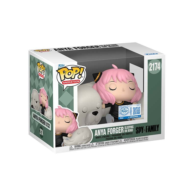 Funko Pop! Premium Animation: SPY x FAMILY - Anya Forger Sleeping on Bond (Special Edition)