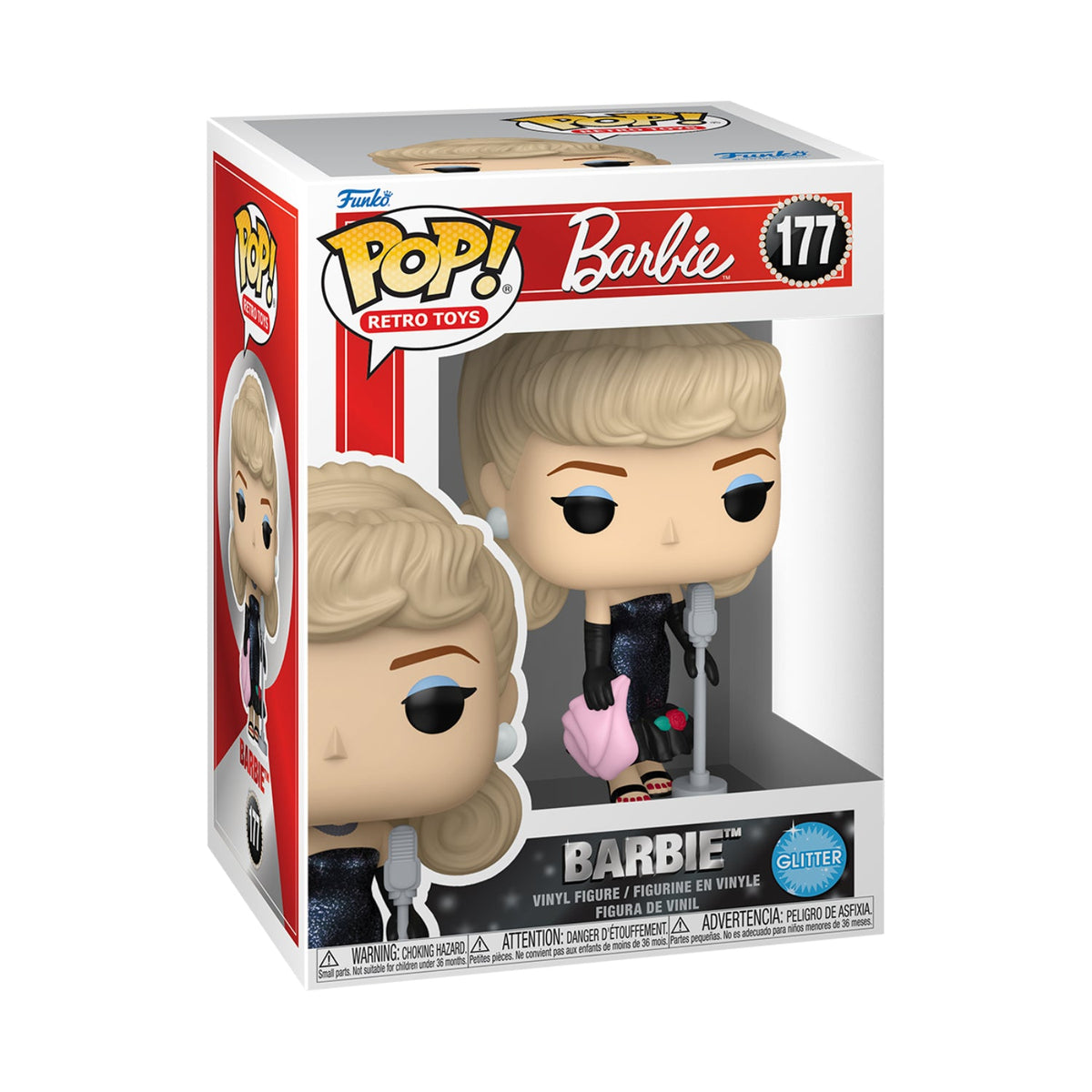 Funko Pop! Retro Toys: Barbie - Barbie (Glitter) - Multicolour