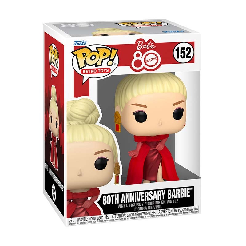 Funko Pop! Retro Toys: Mattel Barbie - 80th Anniversary Barbie