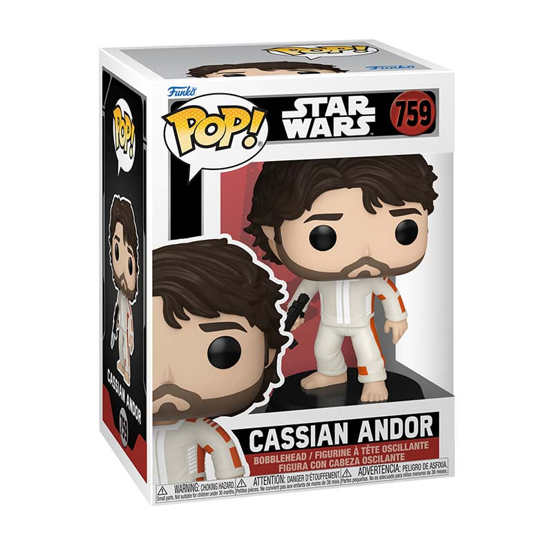 Funko Pop! Star Wars: Cassian Andor with Blaster