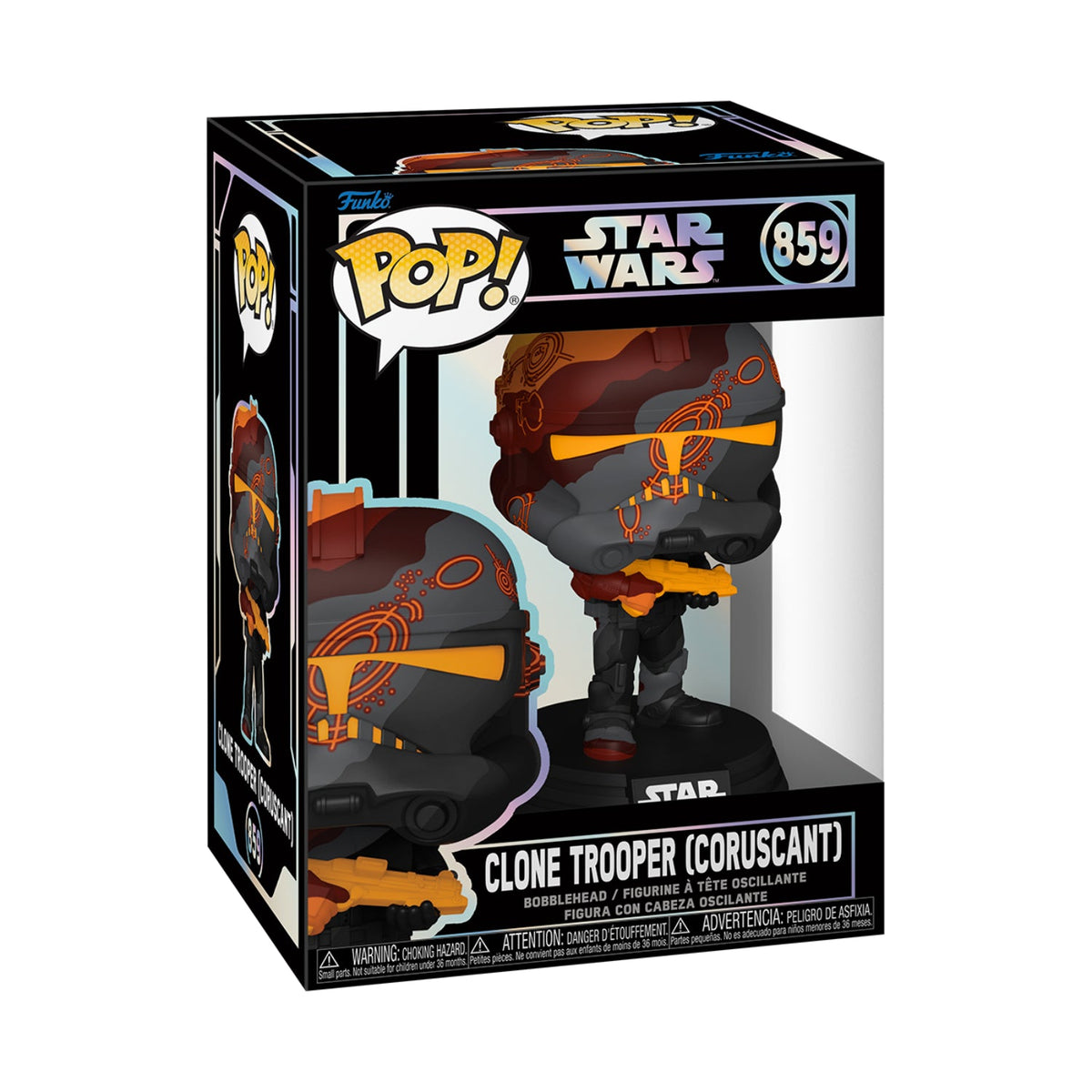 Funko Pop!: Star Wars - Clone Trooper (Coruscant) - Multicolour