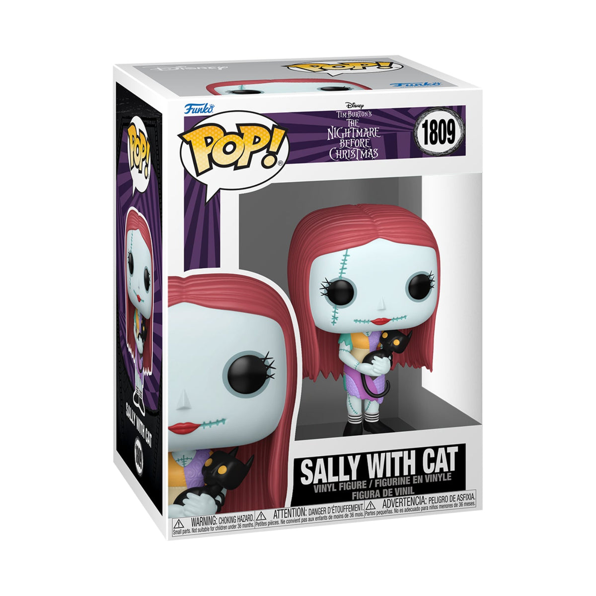 Funko Pop!: Tim Burtons The Nightmare Before Christmas - Sally With Cat - Multicolour