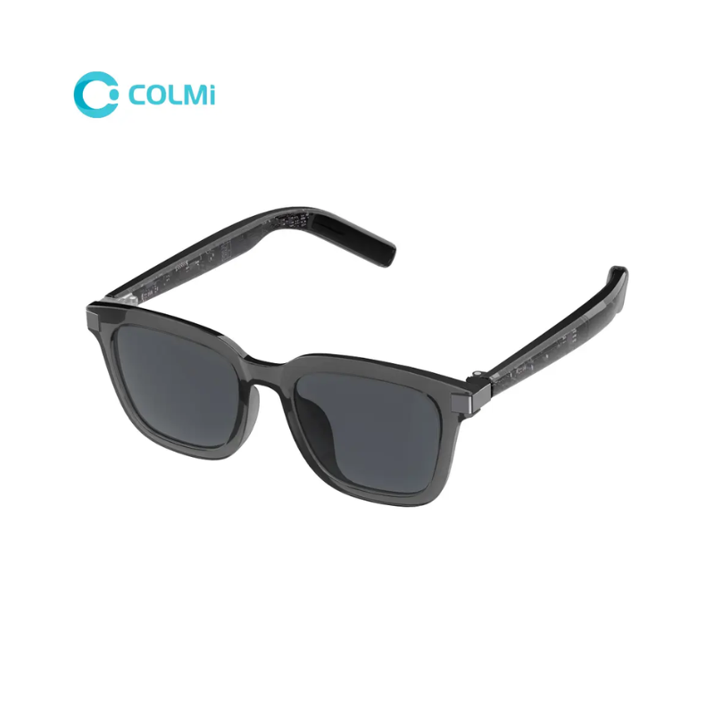 COLMI G06 Smart Glasses UV protective TWS earphone Sunglasses all in one - Black