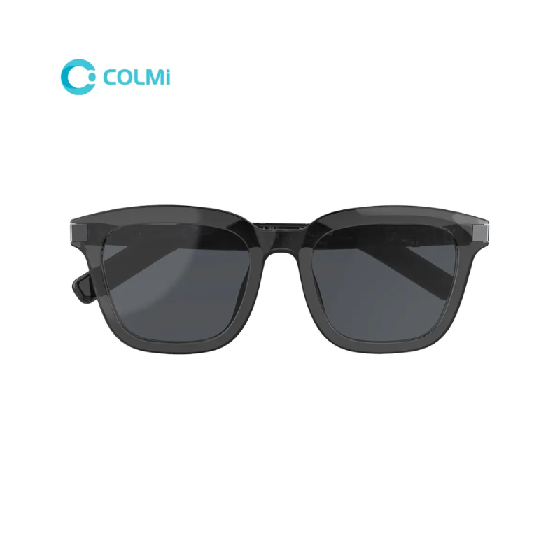 COLMI G06 Smart Glasses UV protective TWS earphone Sunglasses all in one - Black