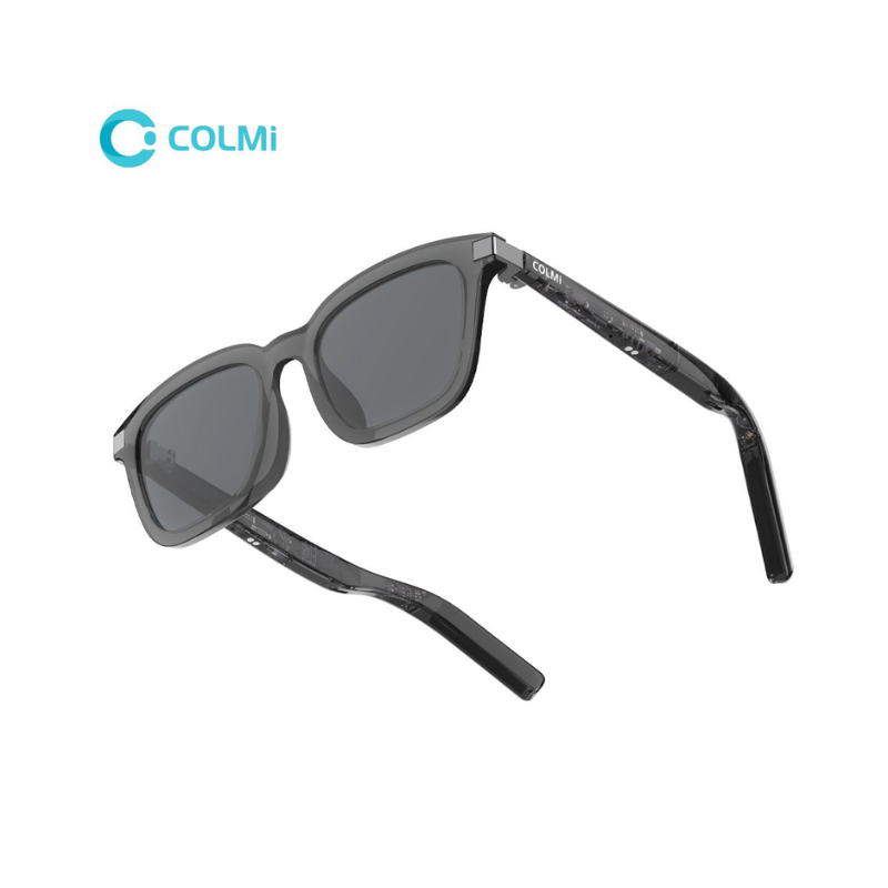 COLMI G06 Smart Glasses UV protective TWS earphone Sunglasses all in one - Black