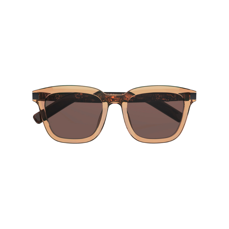COLMI G06 Smart Glasses UV protective TWS earphone Sunglasses all in one - Brown