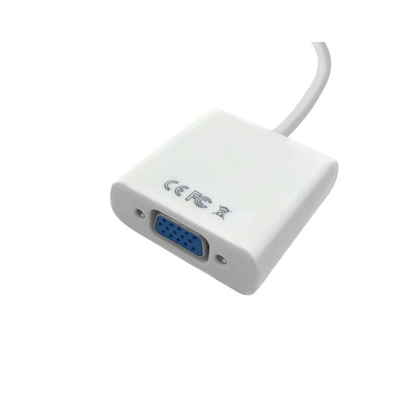 Gizzu HDMI to VGA Cable 1.8m - White