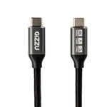 Gizzu 100W 10Gbps Type C 1m Cable - Black - Black