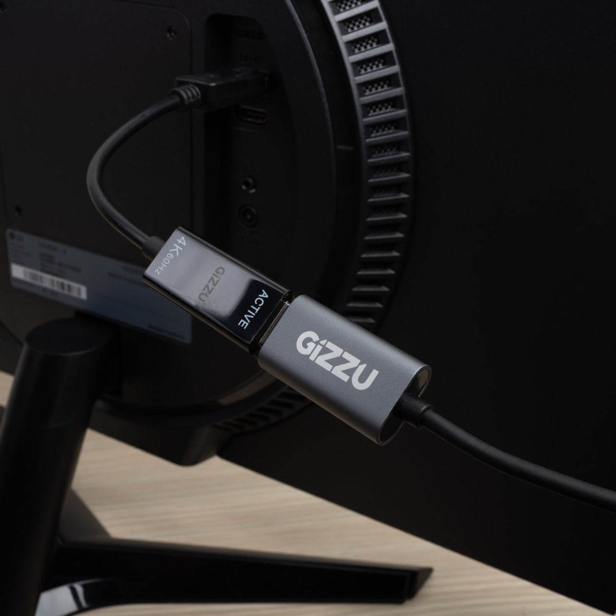 Gizzu 1080P VGA to HDMI Adapter with Audio - Black