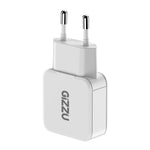 Gizzu 2-Port 20W GaN Wall Charger - White
