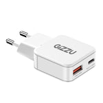 Gizzu 2-Port 30W GaN Wall Charger - White - White