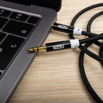 Gizzu 3.5mm AUX Cable 2m - Black - Black