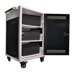 Gizzu 36 Bay Type C Storage Charging Trolley for 15.6’’ Laptops - Grey