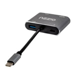 Gizzu 4-in-1 Type-C to HDMI/VGA/USB3.0 Hub - Grey