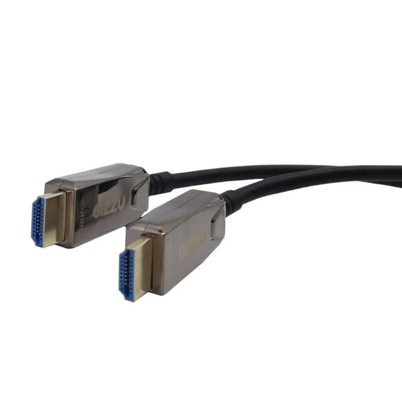 Gizzu 4K Active fibre Optic HDMI Cable 20m - Black