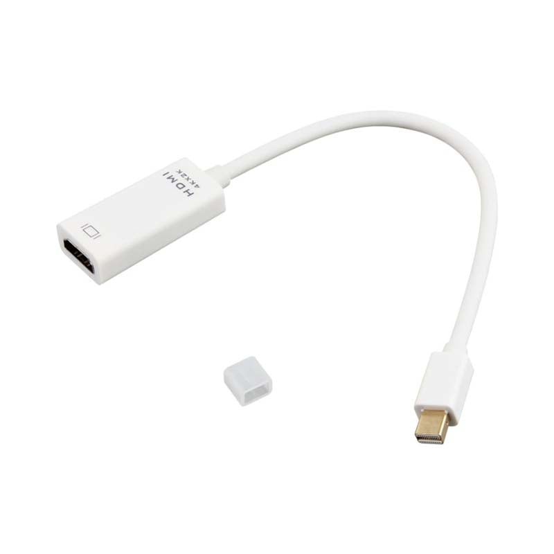 Gizzu 4K Mini DisplayPort to HDMI Adapter - White