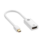 Gizzu 4K Mini DisplayPort to HDMI Adapter - White