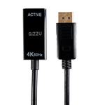 Gizzu 4K60Hz DisplayPort to HDMI Active Adapter - Black